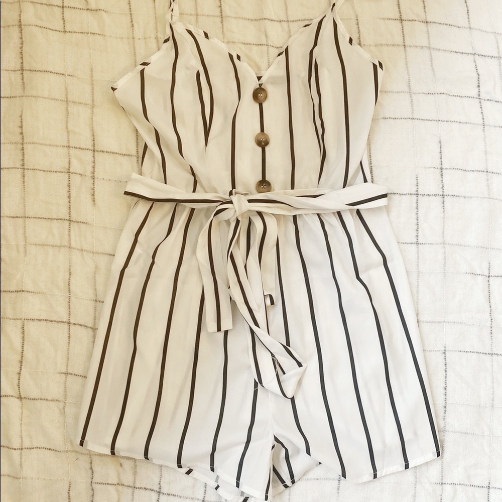 Striped Romper